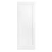 White Pattern 10 One Panel Fire Door
